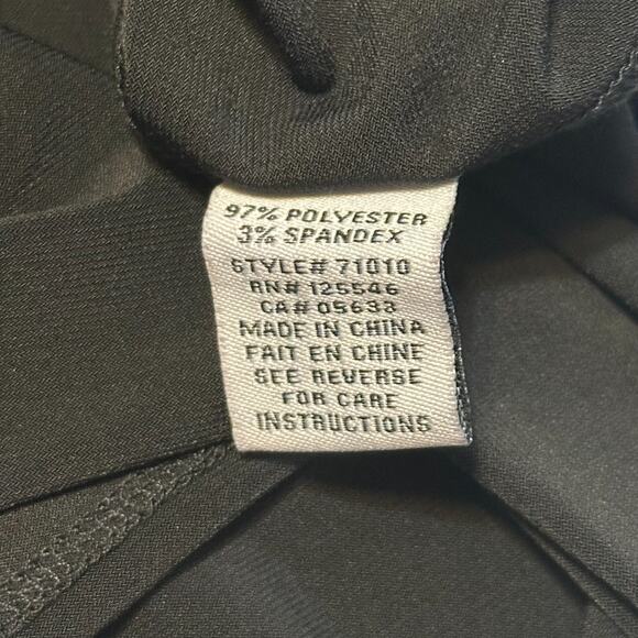 Habitat Black Layering Tunic Top Size XL Sleeveless Scoop Neck Jersey Fabric NWT - Picture 8 of 8